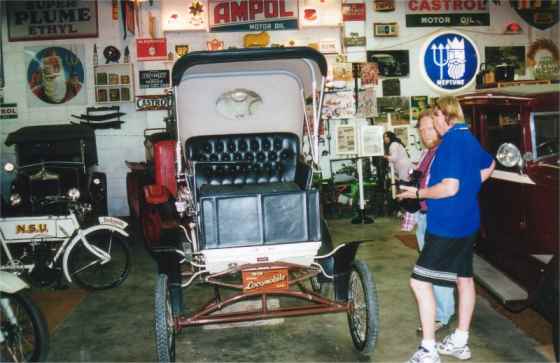 Steam car over 100 years old