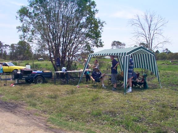 Club member watching the activities of the club car